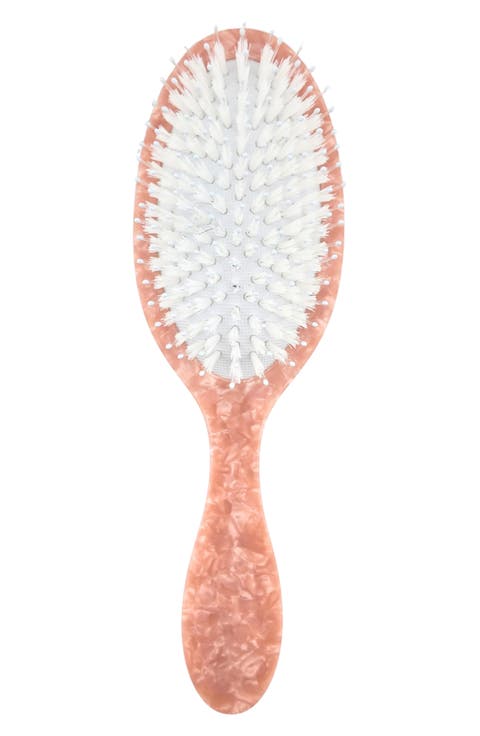 Hand Painted Vintage Ballet Bow Hair Brush