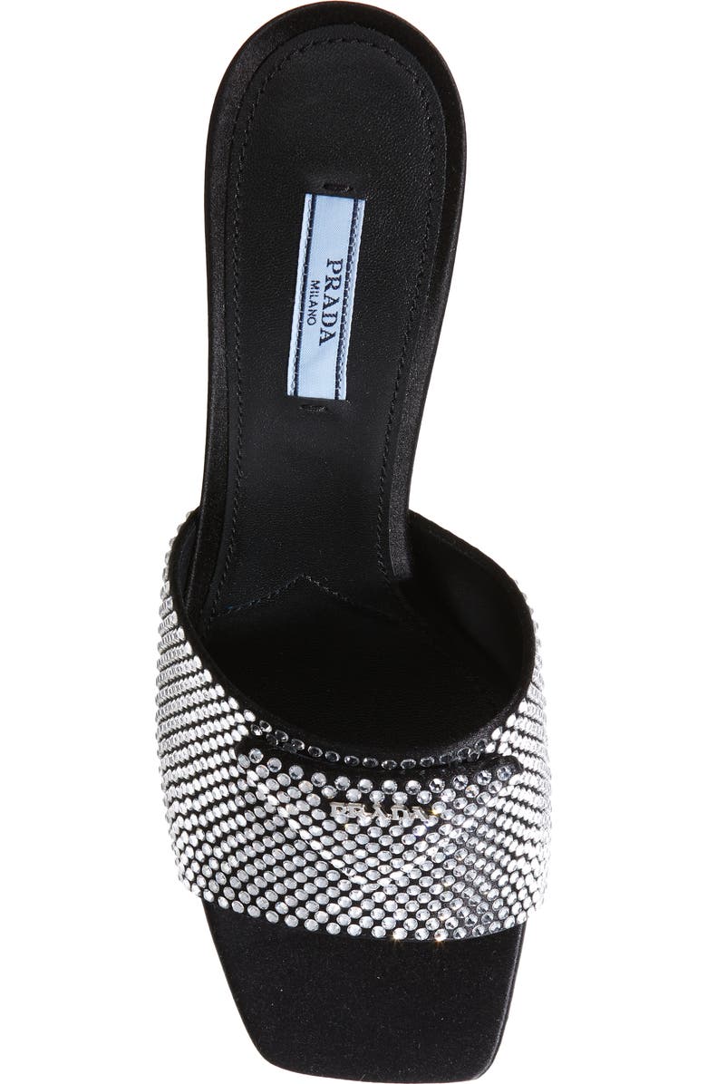 Prada Crystal Sandal, Alternate, color,