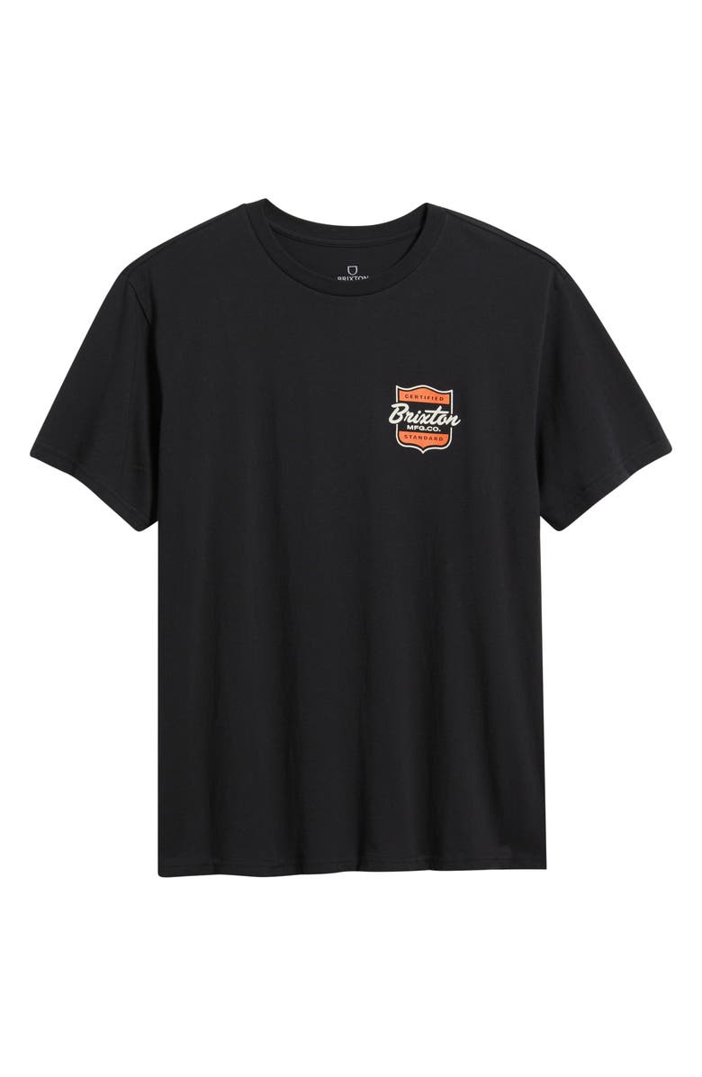 Brixton Booker Short Sleeve Graphic T-Shirt, Alternate, color, 