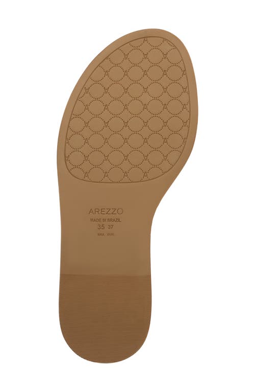 Arezzo Sunny Flip Flop In Panacota