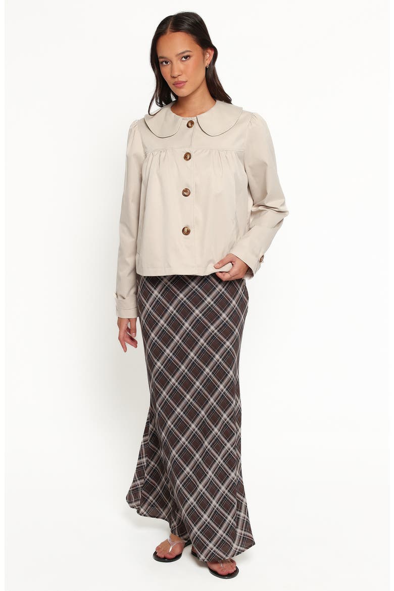 Tallara Trench Jacket, Alternate, color, BEIGE