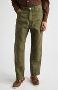 Drake's Cotton Canvas Carpenter Pants