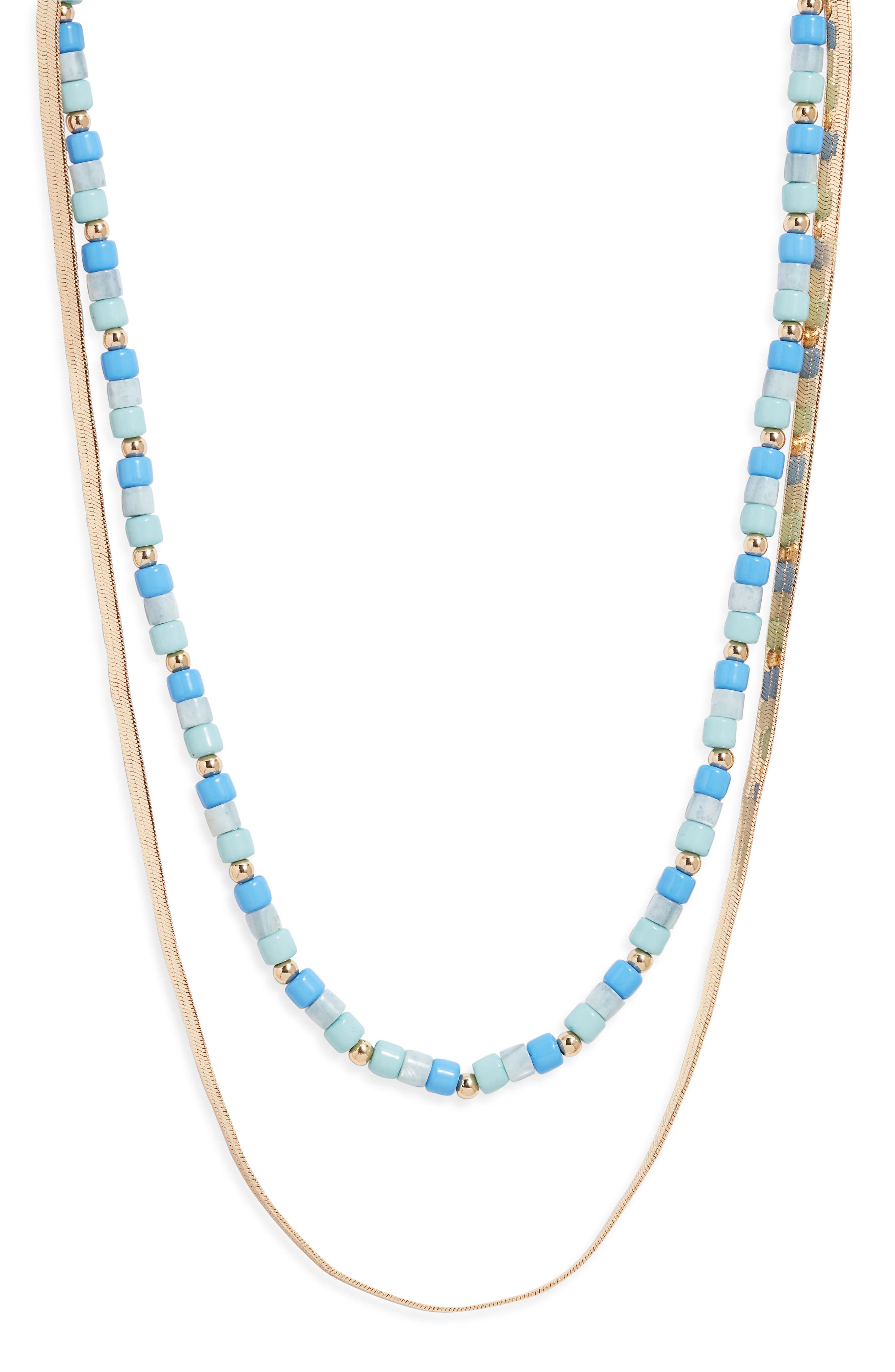 selected BLUE MULTI- GOLD