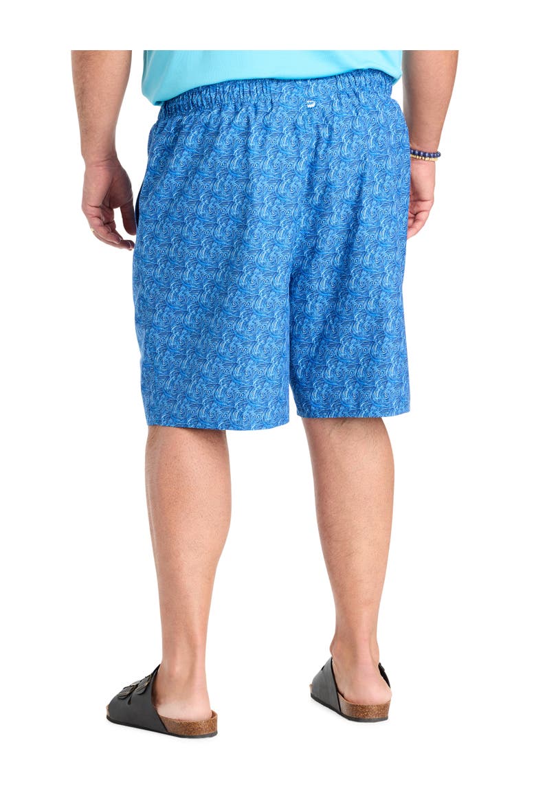 Big & Tall Ride The Wave Swim Trunks, Alternate, color, BLUE MULTI