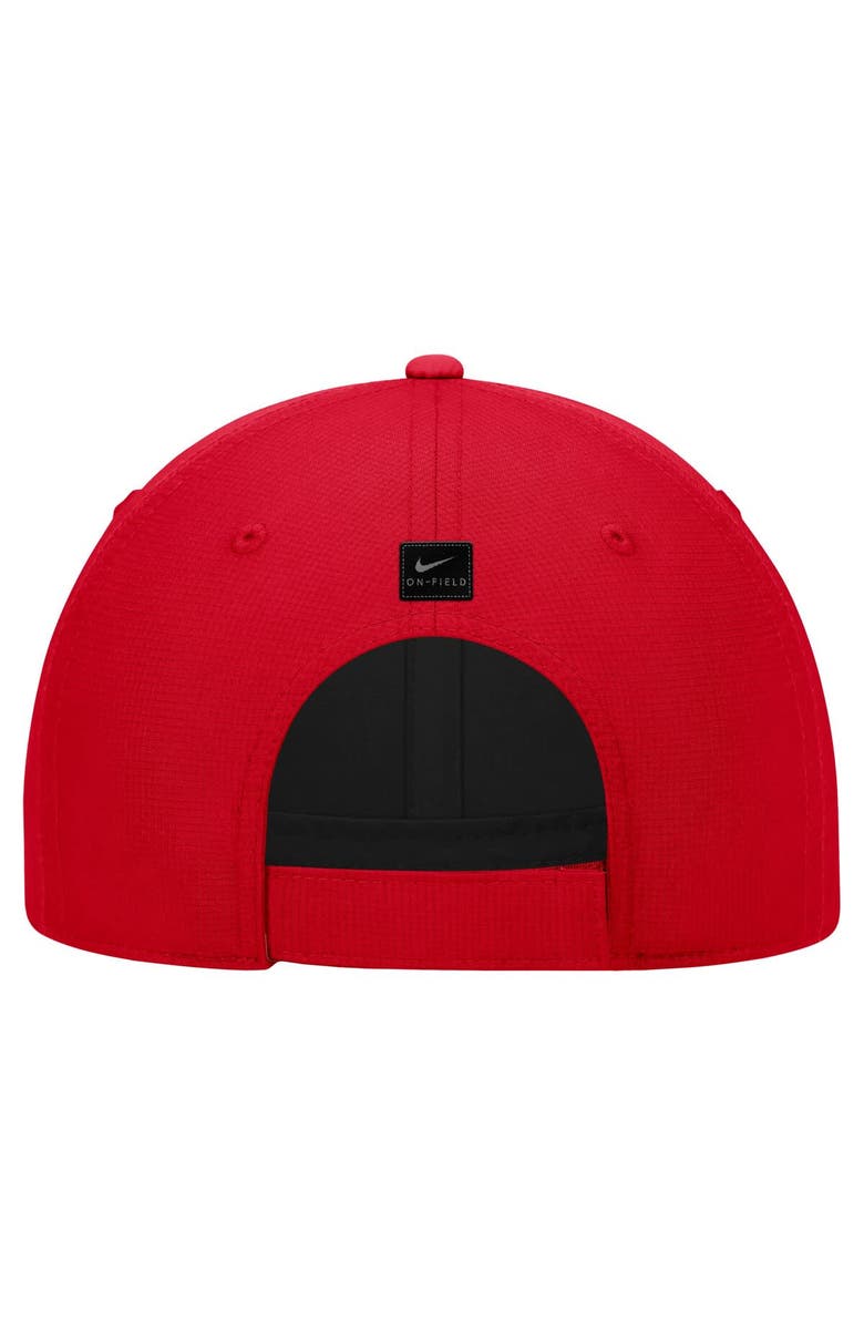 Nike Men's Nike Red Team USA On-Field Club Ripstop Dri-FIT Adjustable Hat, Alternate, color, Red