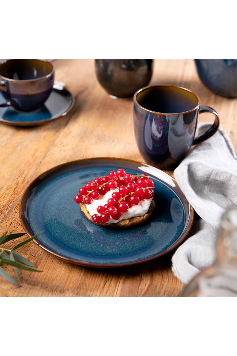 Crafted Denim Salad Plate, Alternate, color, multi
