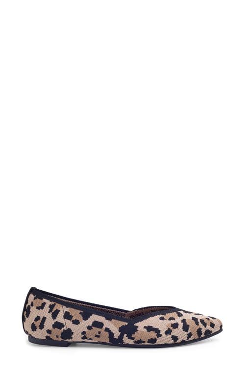Me Too Alivia Pointed Toe Flat In Brown