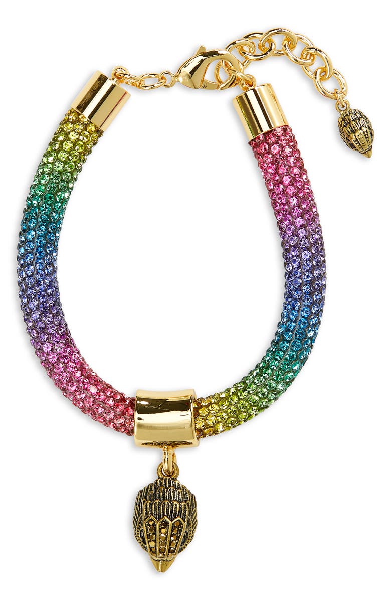 Kurt Geiger London Eagle Head Rope Bracelet, Main, color,