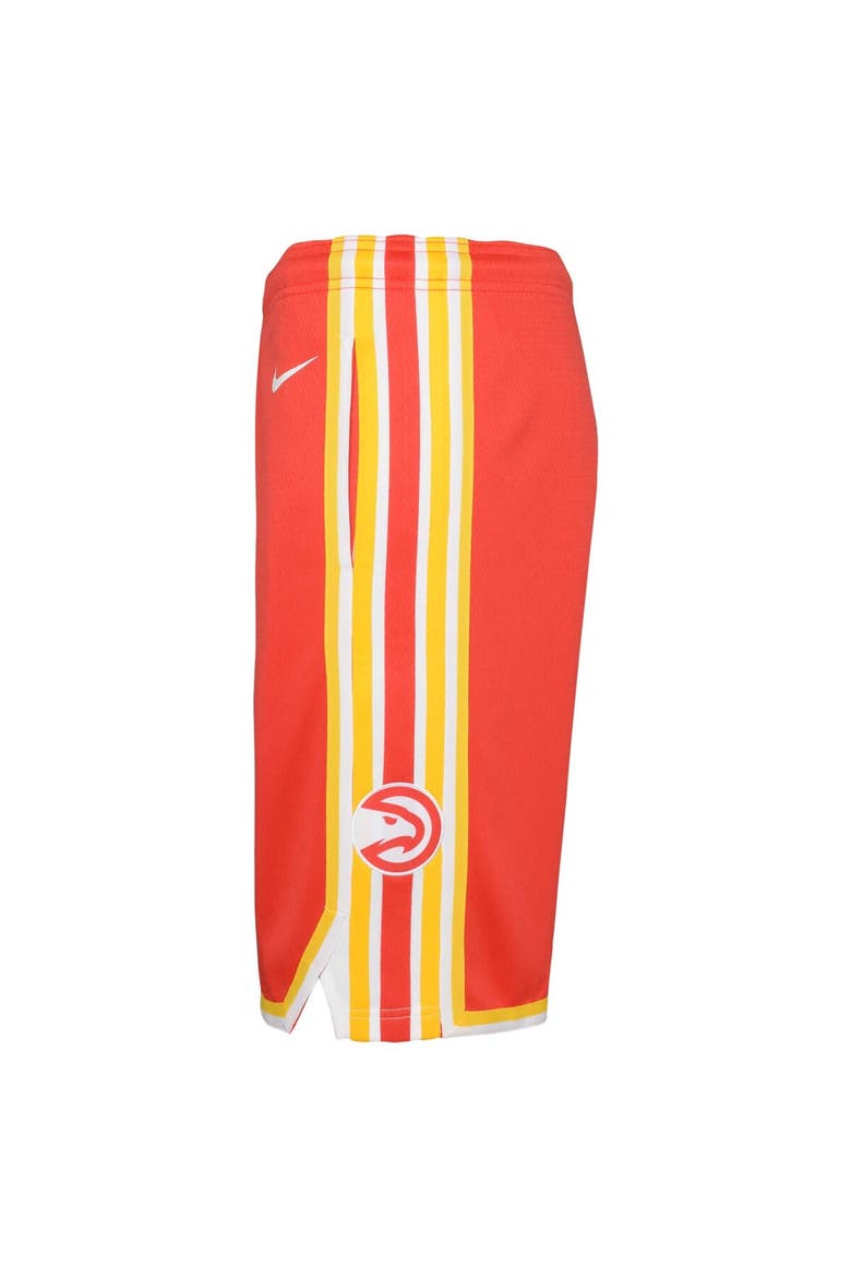 Youth Nike Red Atlanta Hawks Swingman Performance Shorts – Icon Edition, Alternate, color, Red