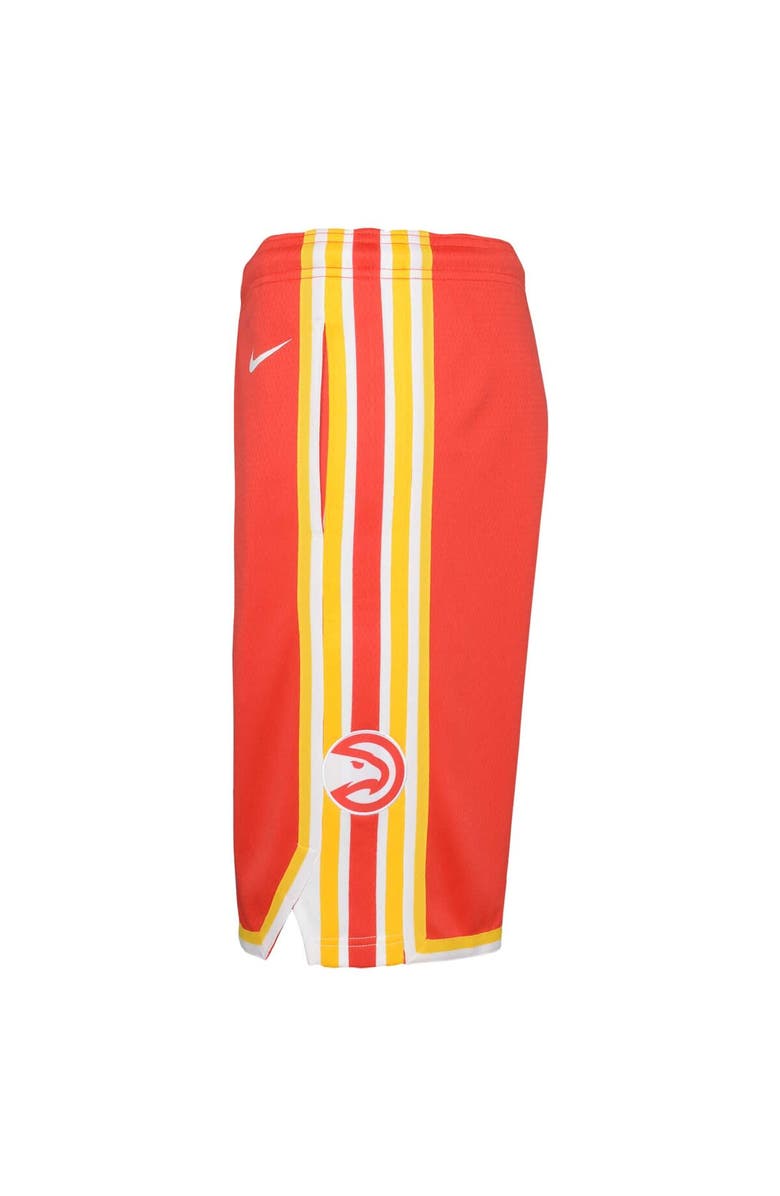Nike Youth Nike Red Atlanta Hawks Swingman Performance Shorts – Icon Edition, Alternate, color, Red