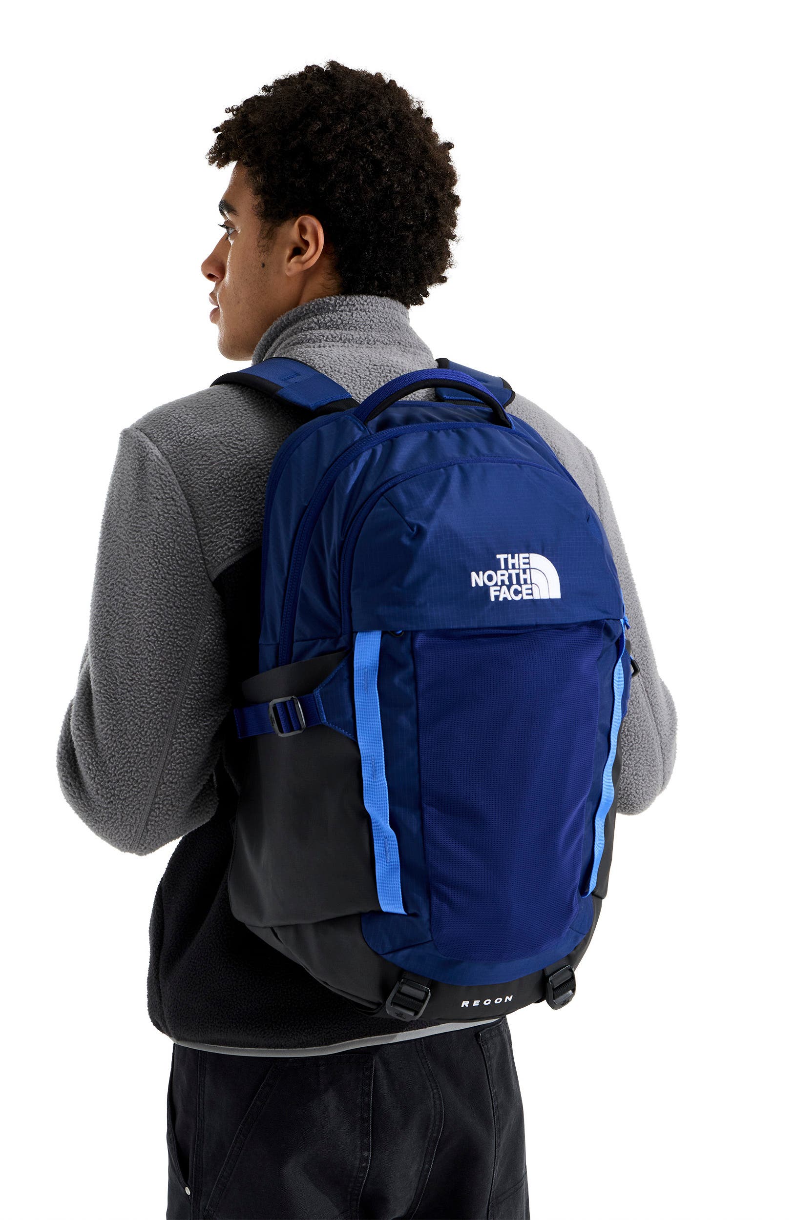 blue north face backpack mens The Women's Borealis Commuter Laptop Backpack, Virtual Blue/Indigo Plum, One Size The North Face Surge Backpack is a spacious The North Face Borealis Baackpack