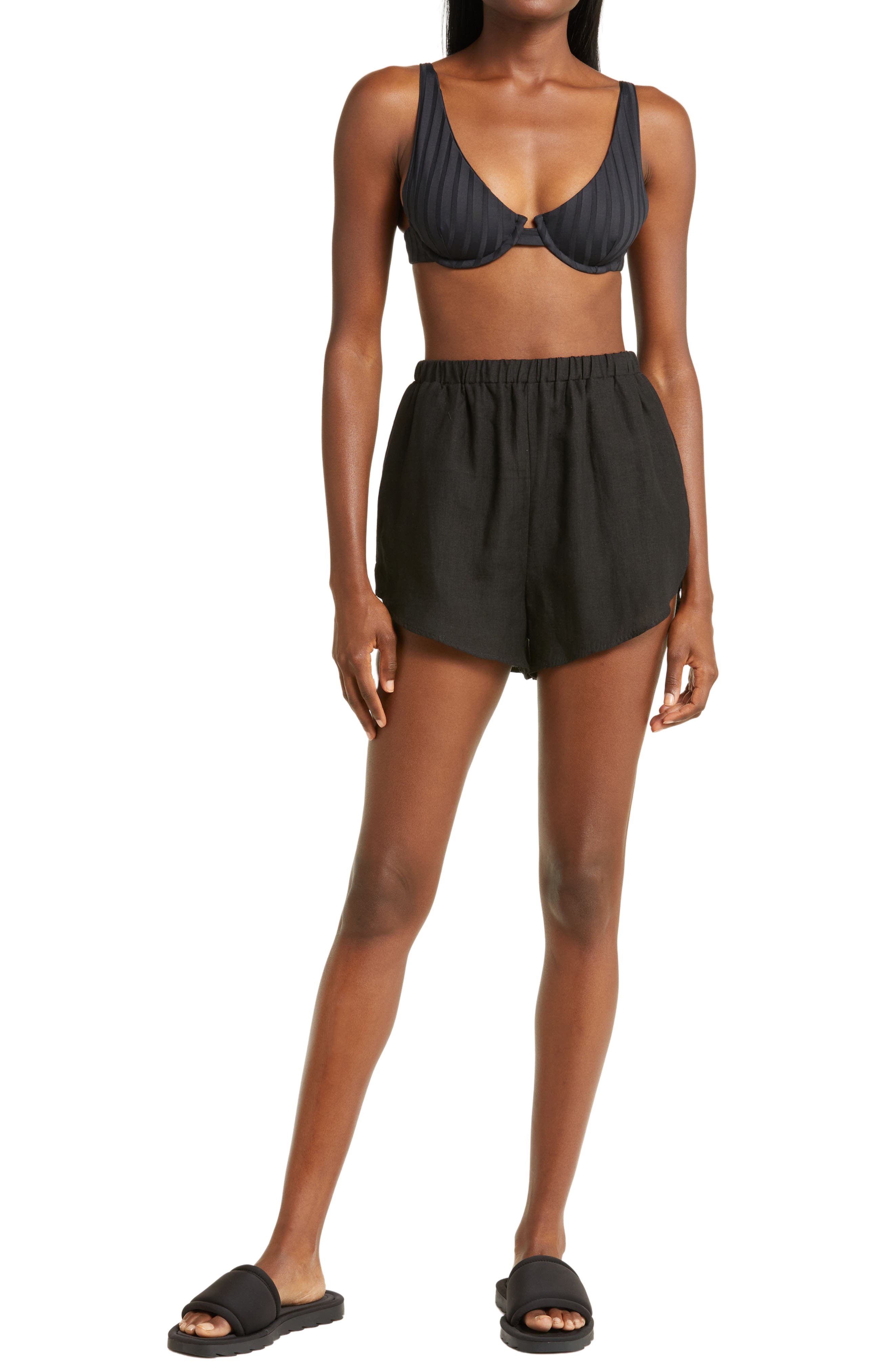 Tallows Linen Cover-Up Shorts