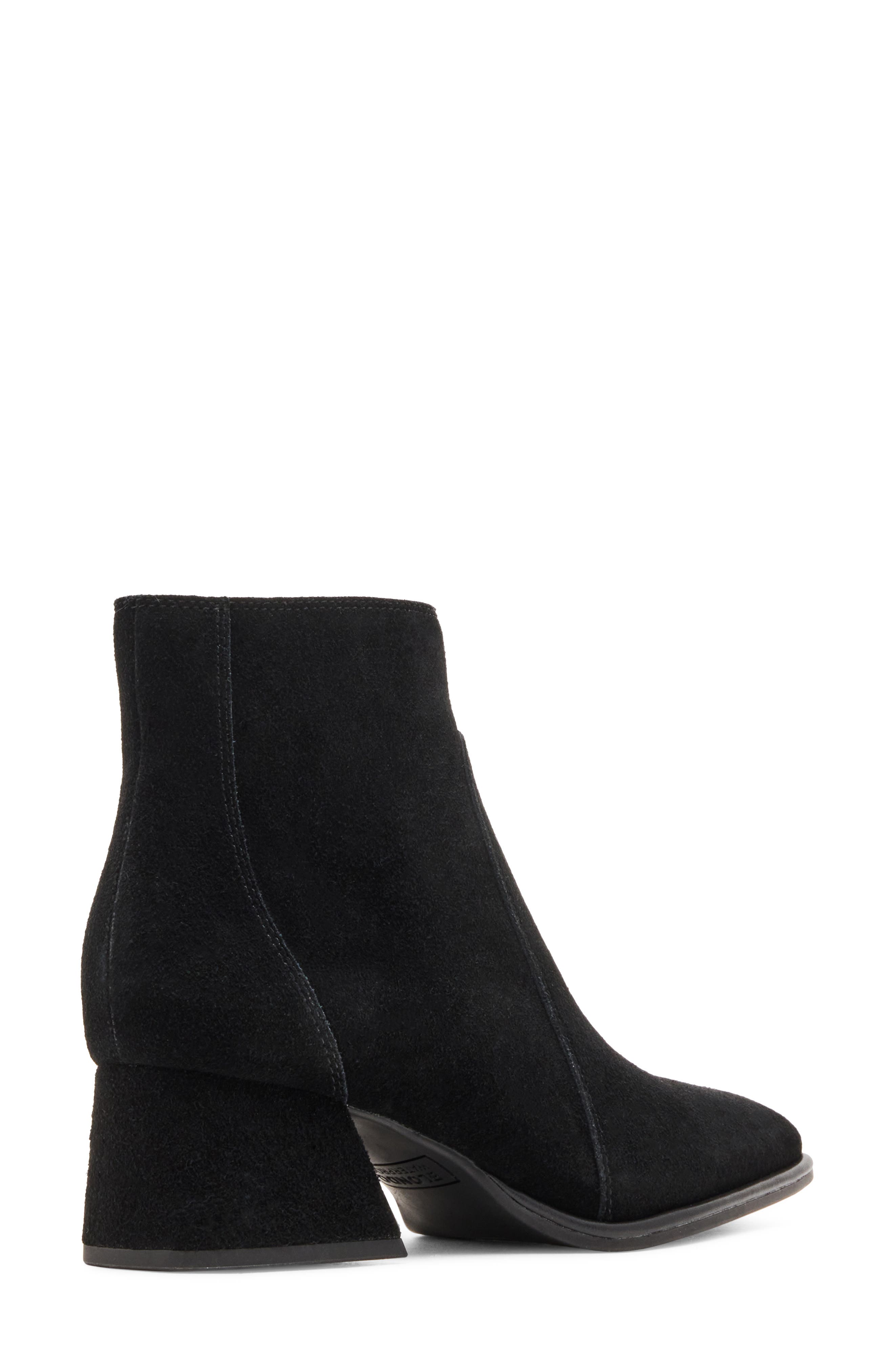 Mina Waterproof Bootie, Alternate, color, BLACK SUEDE