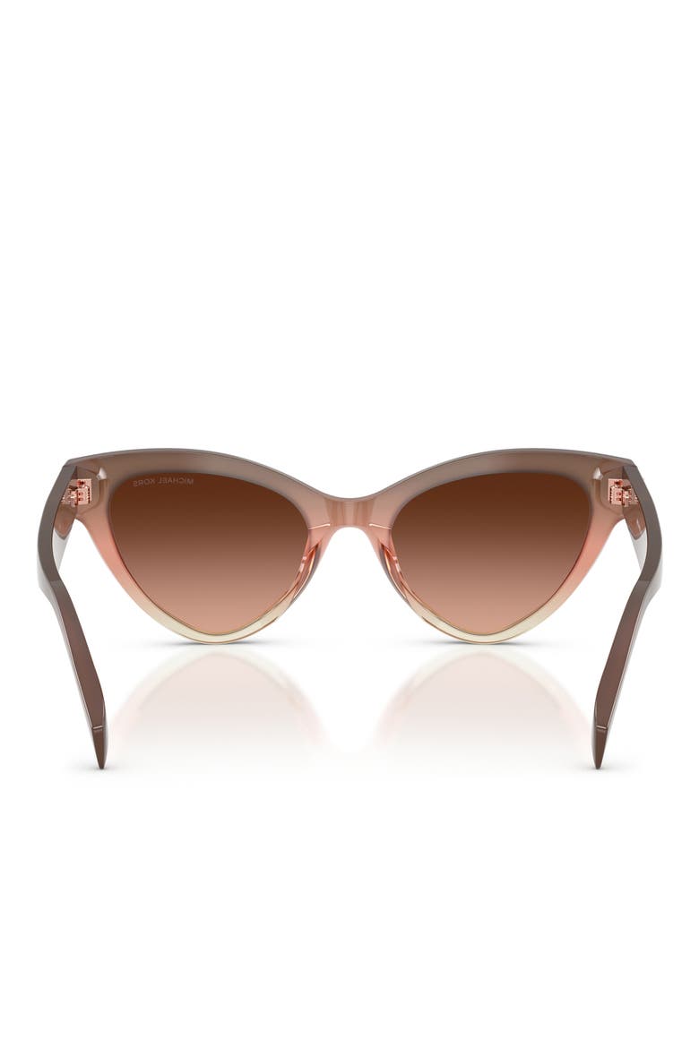 Roanoke 52mm Gradient Cat Eye Sunglasses, Alternate, color, SOFT PINK GRADIENT