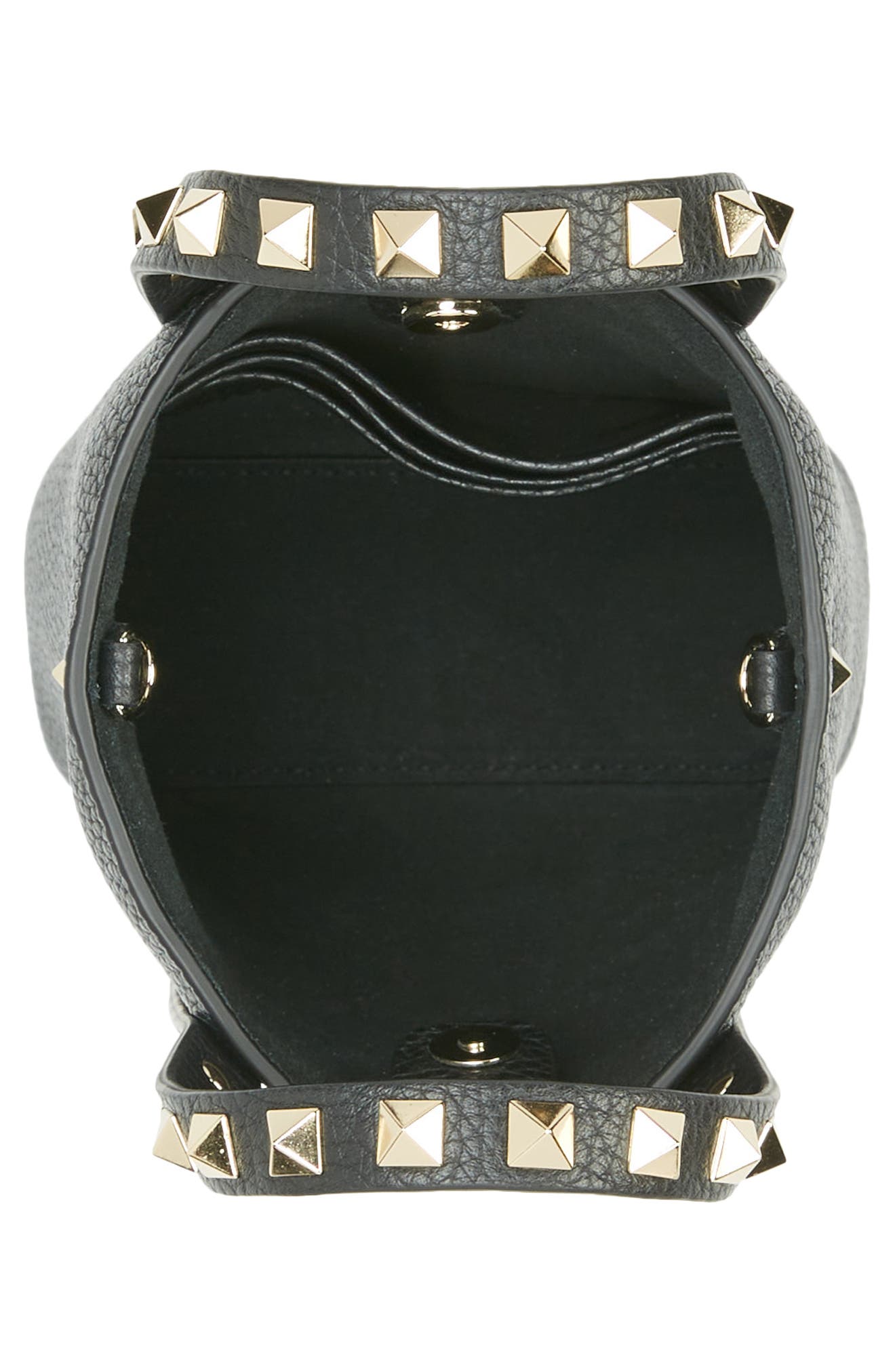 Valentino Garavani Rockstud Leather Tote, Alternate, color, 