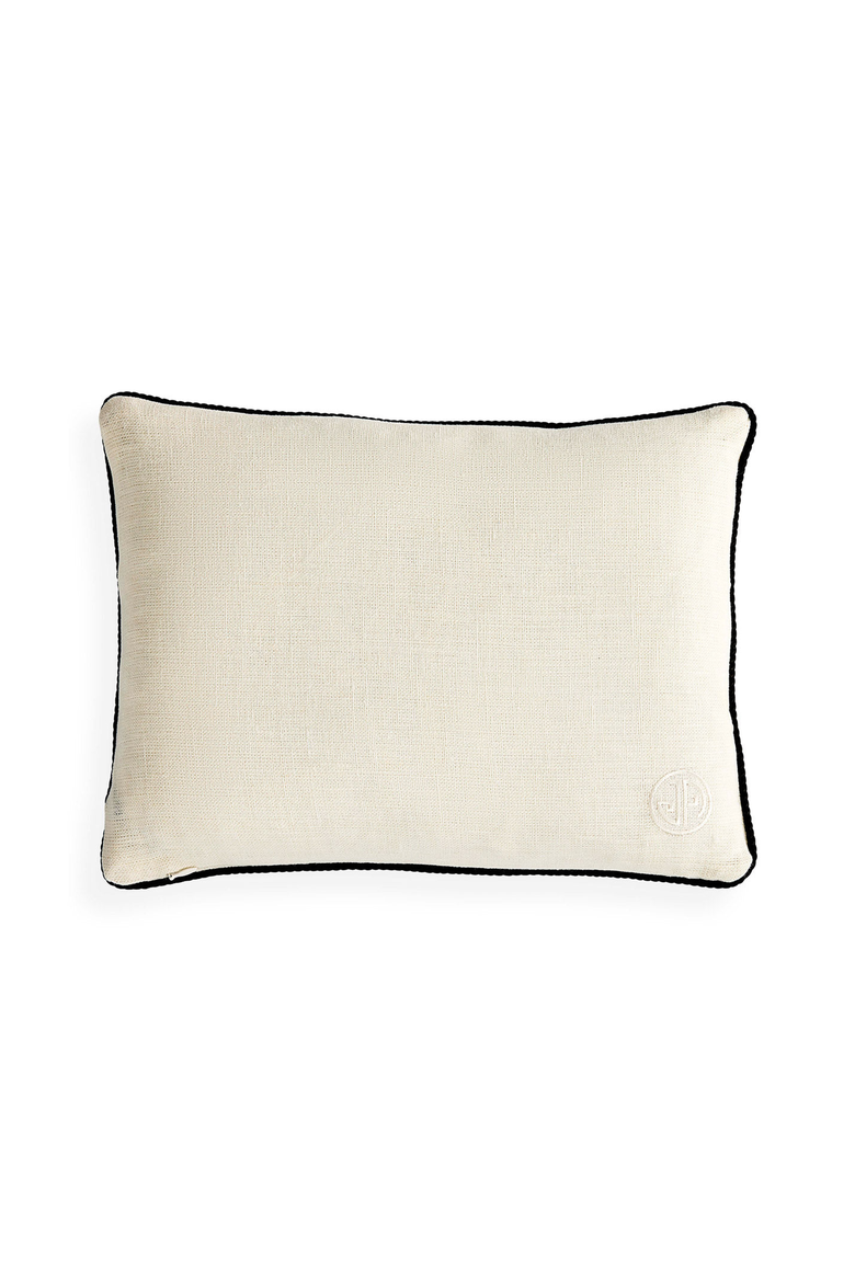 Pompidou B&W Pillow, Alternate, color, Cloud