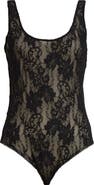 Zimmermann Scoop Neck Lace Bodysuit