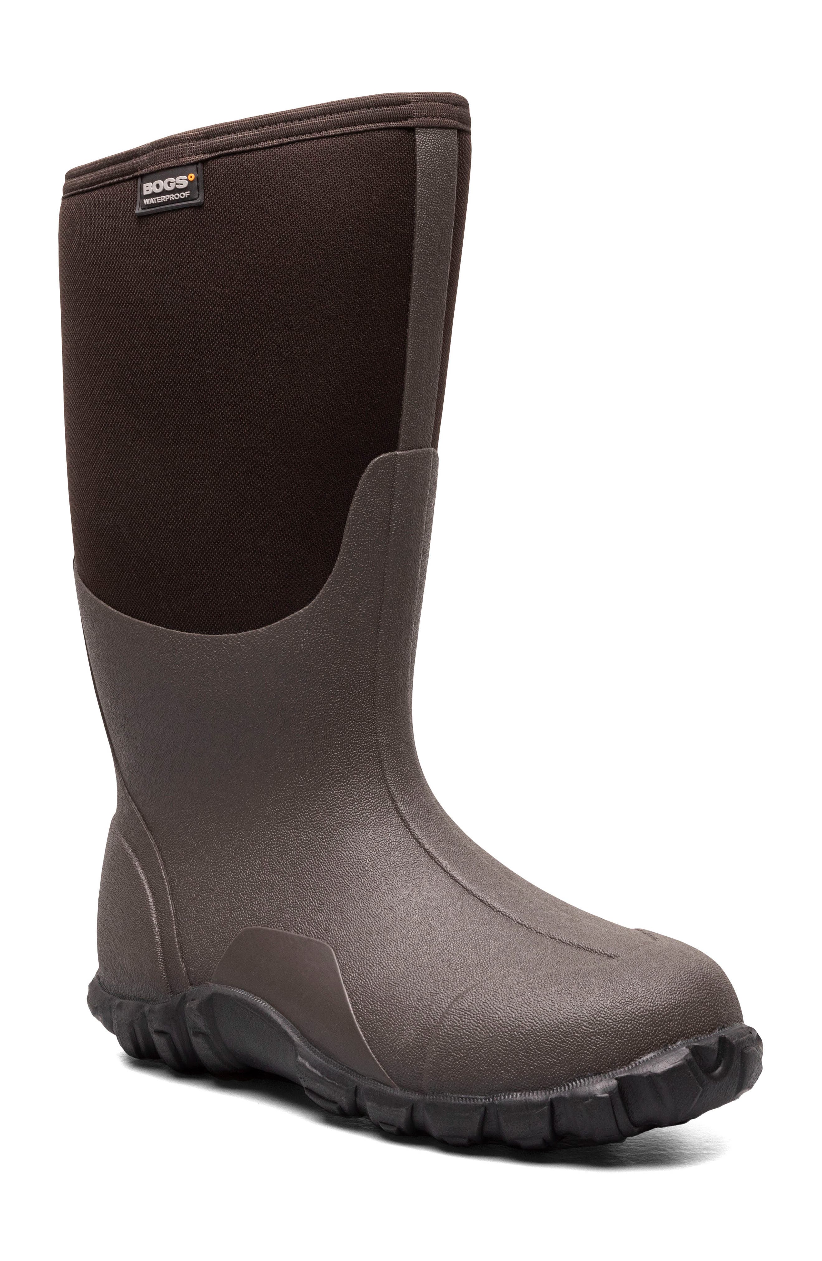 Bogs Classic High Waterproof Work Boot, Main, color, 