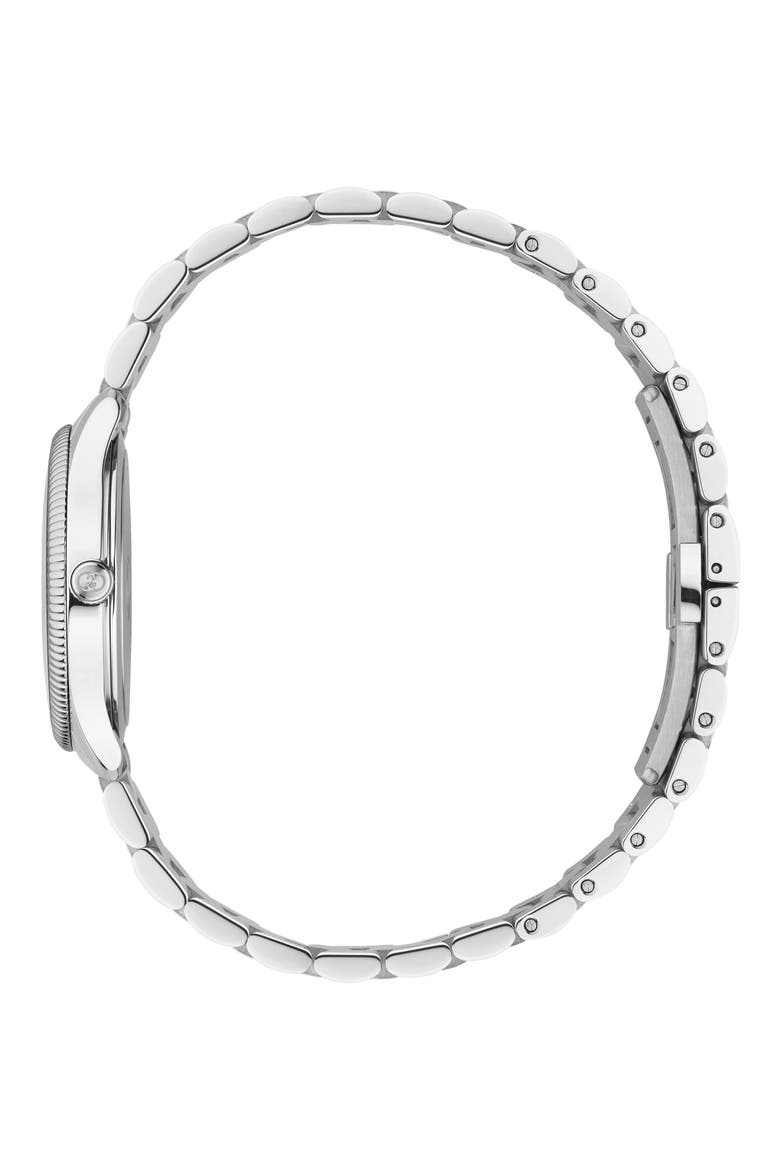 G-Timeless Diamond Slim Bracelet Watch, 29mm, Alternate, color, BLUE/ SILVER