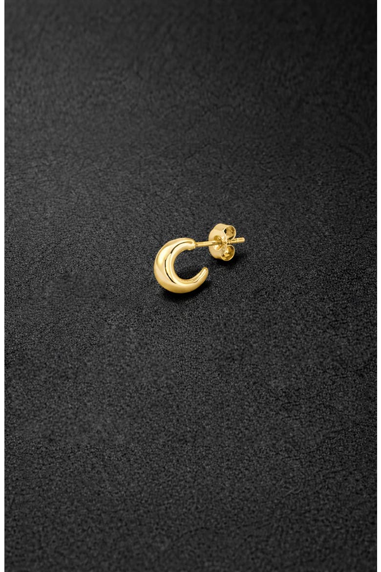Alto Single Hoop, Alternate, color, Gold