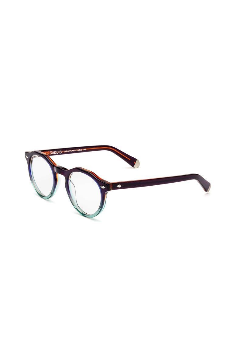 Caddis Dogleg | Reading Glasses, Alternate, color, 80-20 Gloss Black And Vodka