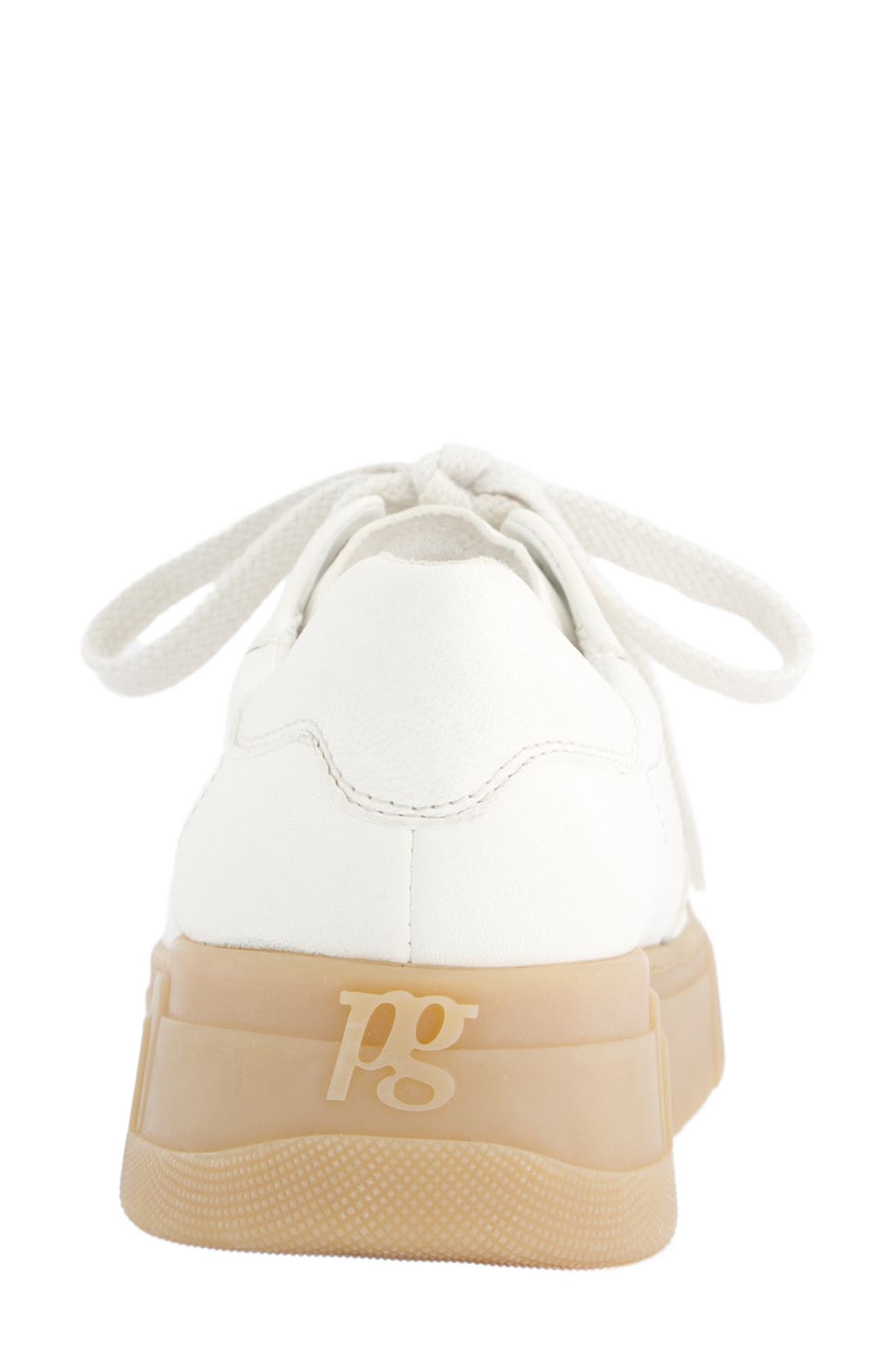 Paul Green Billie Platform Sneaker, Alternate, color, Cream Nappa