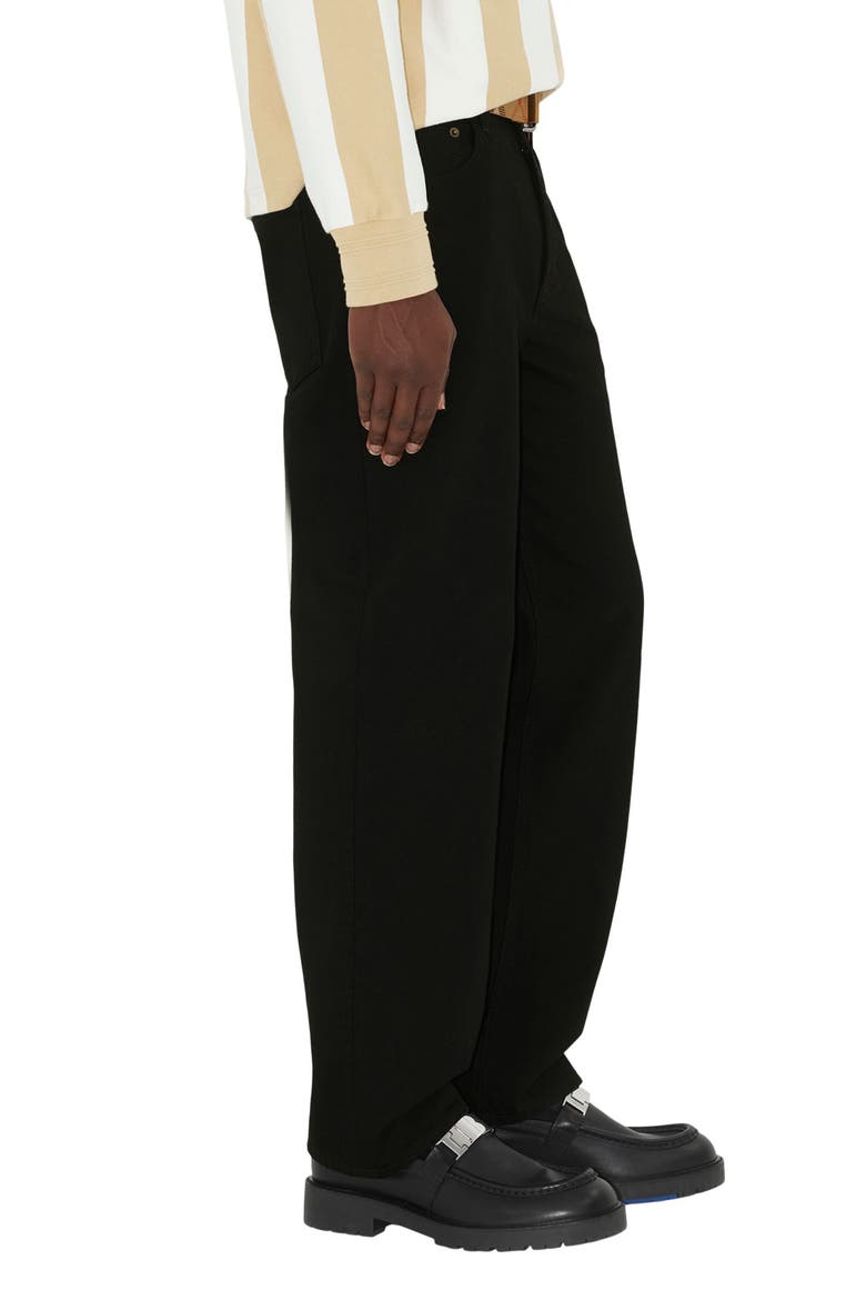 Loose Fit Jeans, Alternate, color, BLACK