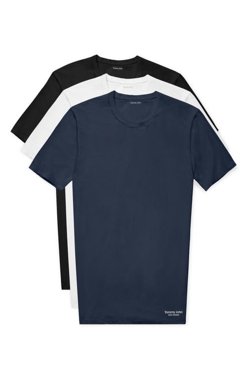 Tommy John 3-pack Second Skin Stay Tucked Crewneck Undershirts
