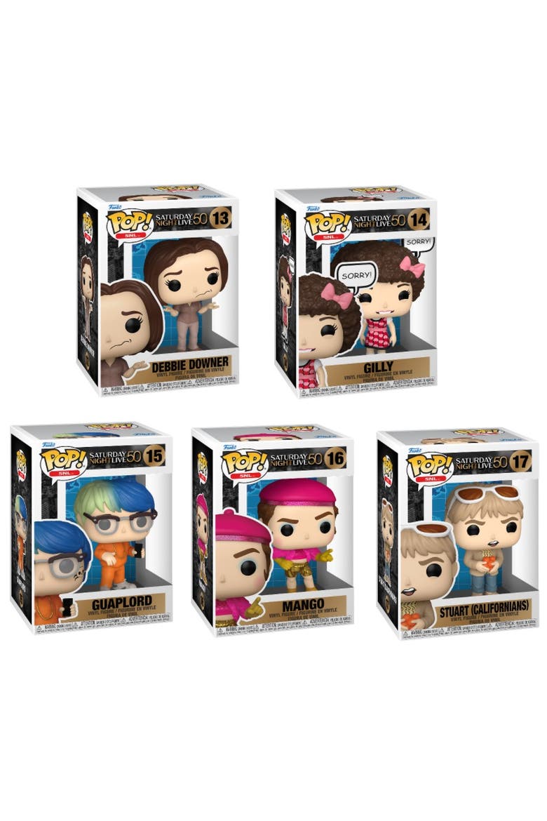 Saturday Night Live 50th Anniversary Series 2 Funko Pop! Set, Main, color, Multi-Color