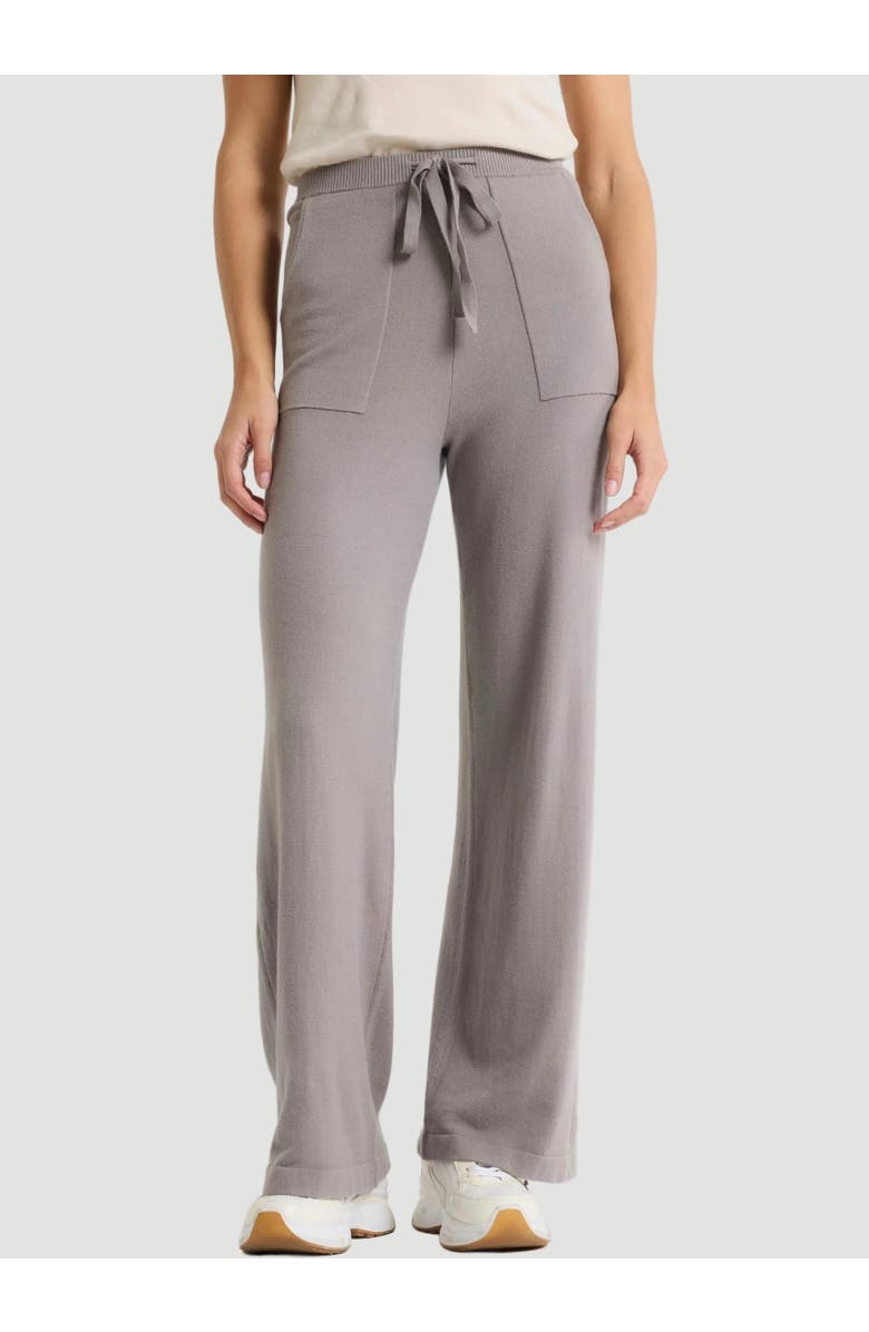 Majestic Filatures Stretch Organic Cotton Knit Drawstring Pant, Alternate, color, Orage