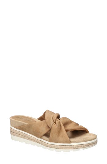 EASY STREET EASY STREET JA KNOTTED SLIDE SANDAL 