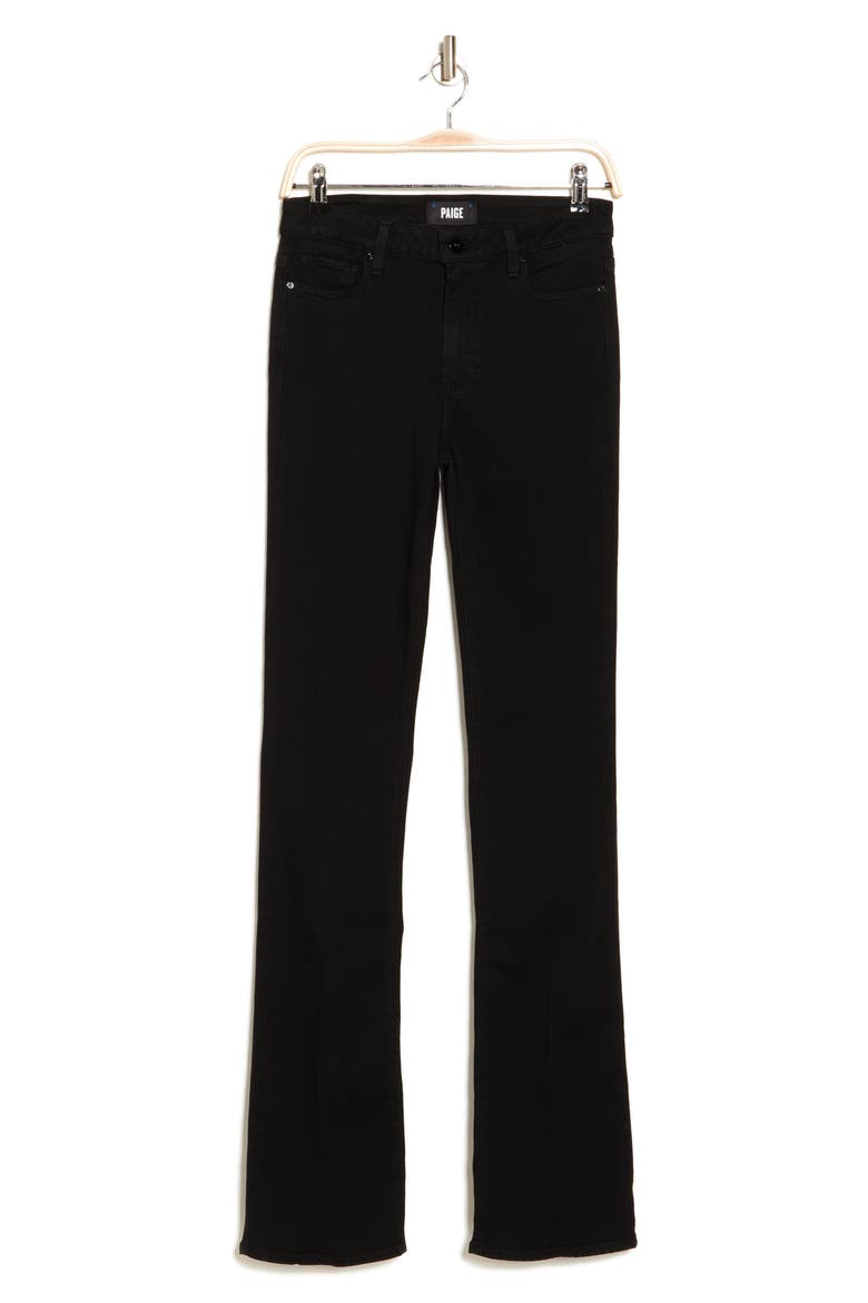 Manhattan High Waist Bootcut Jeans, Alternate, color, BLACK SHADOW