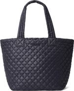 MZ Wallace Medium Metro Deluxe Diamond Quilted Nylon Tote
