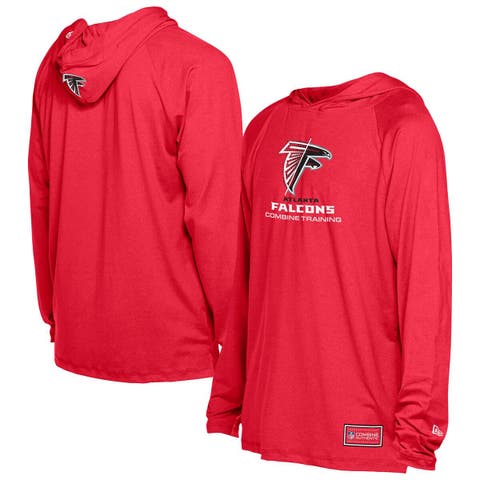 Men's New Era  Red Atlanta Falcons Functional Fandom Hoodie
