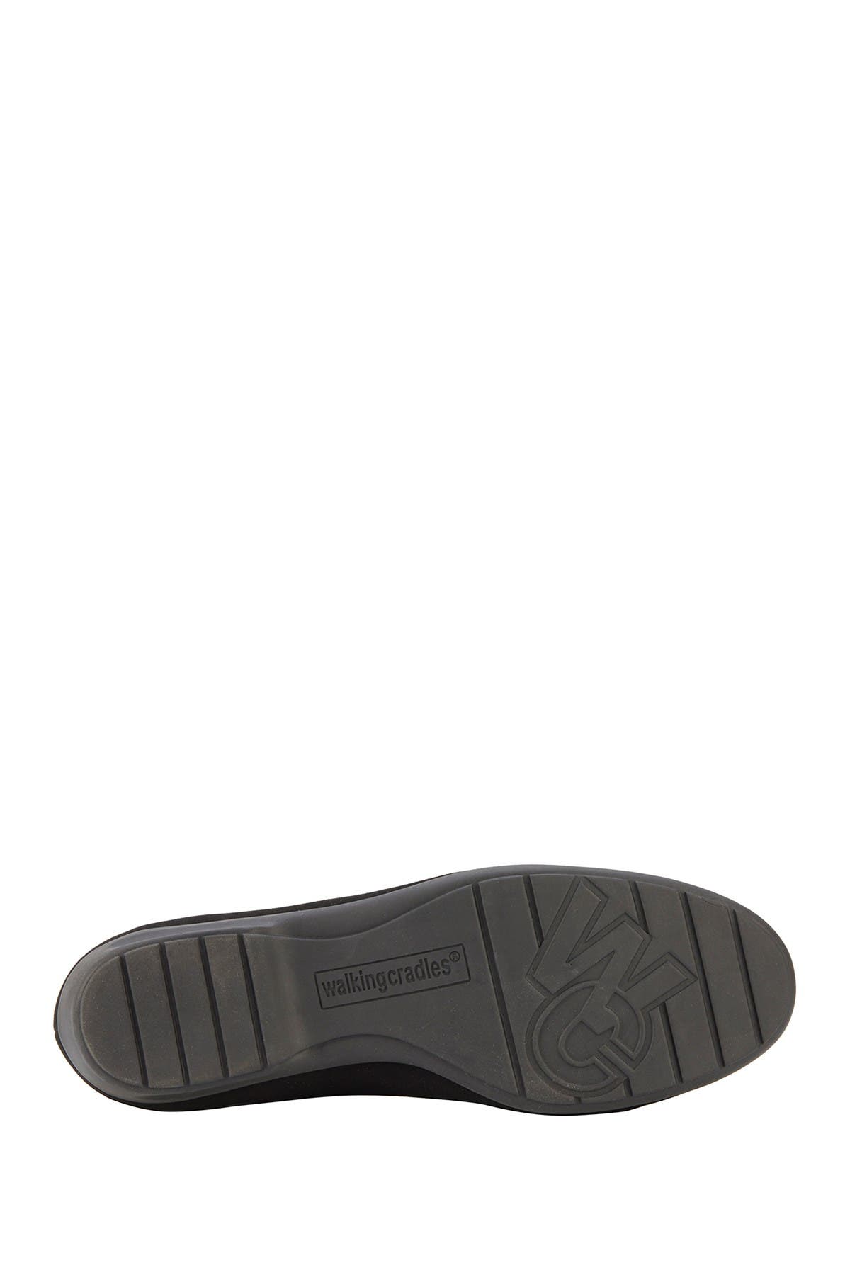 WALKING CRADLES Francesca Nubuck Leather Flat (Women) | Nordstromrack