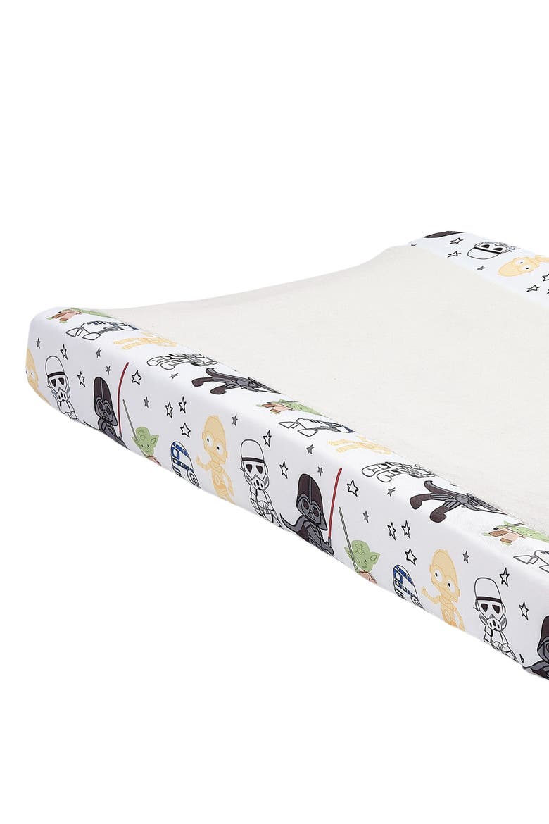 Star Wars Classic Changing Pad Cover, Alternate, color, White