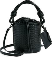 Steve Madden Whirl Woven Bucket Bag