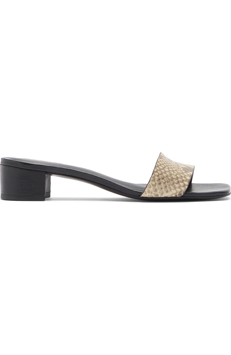 Reformation Mandy Minimal Block Heel Sandal, Alternate, color,