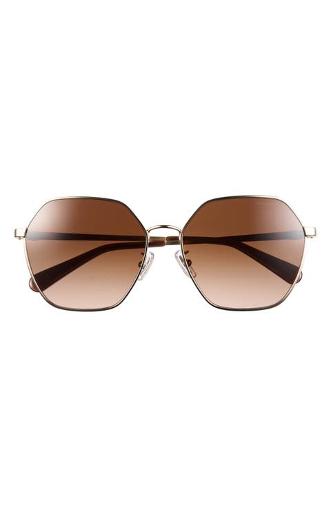 58mm Irregular Sunglasses