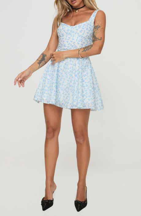 Princess Polly Gozette Broderie Anglaise Mini Sundress