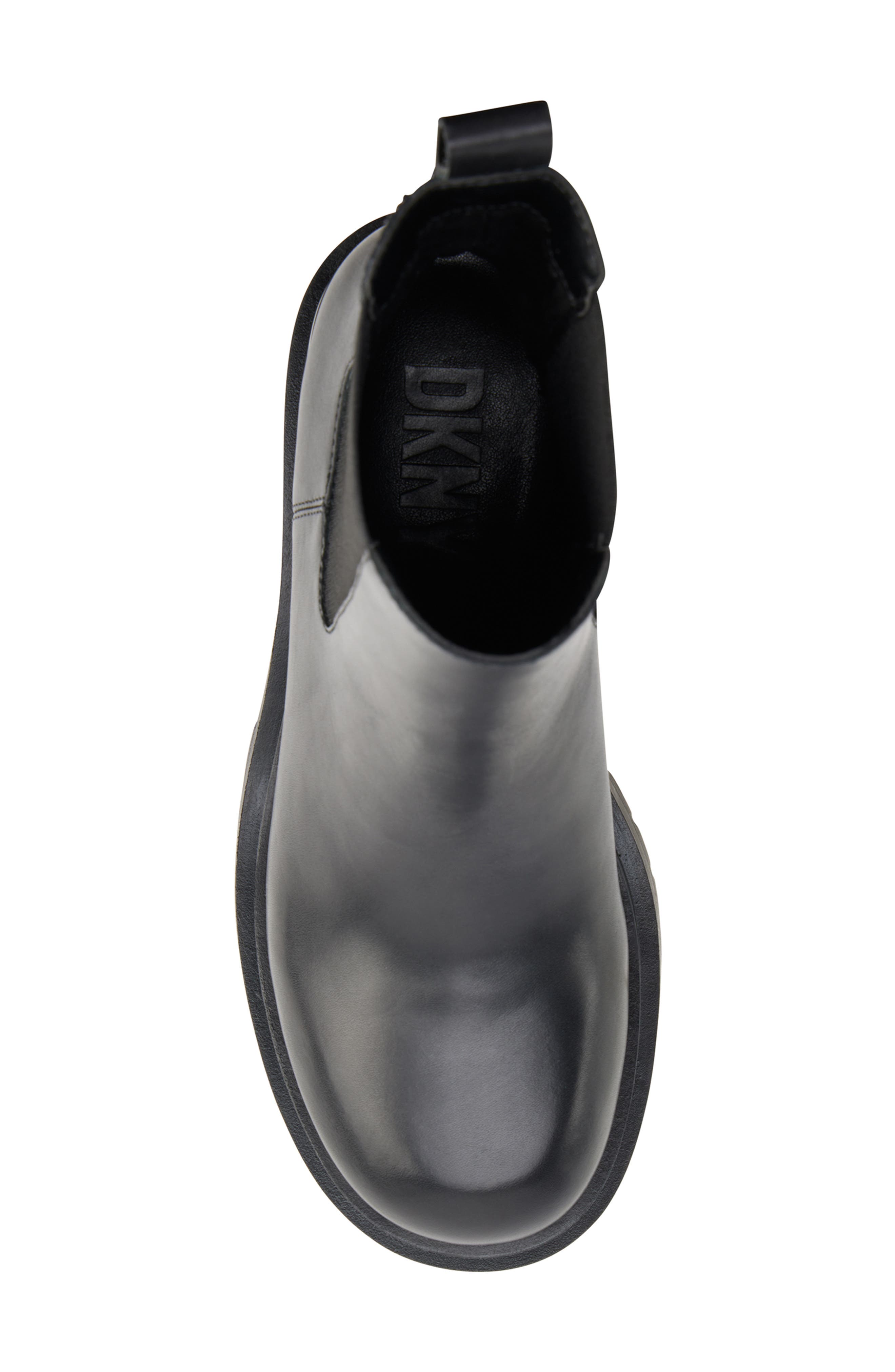 DKNY Patria Chelsea Boot, Alternate, color, Black