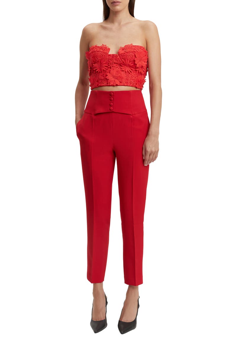 Corset Pants, Alternate, color, FAMOUS RED
