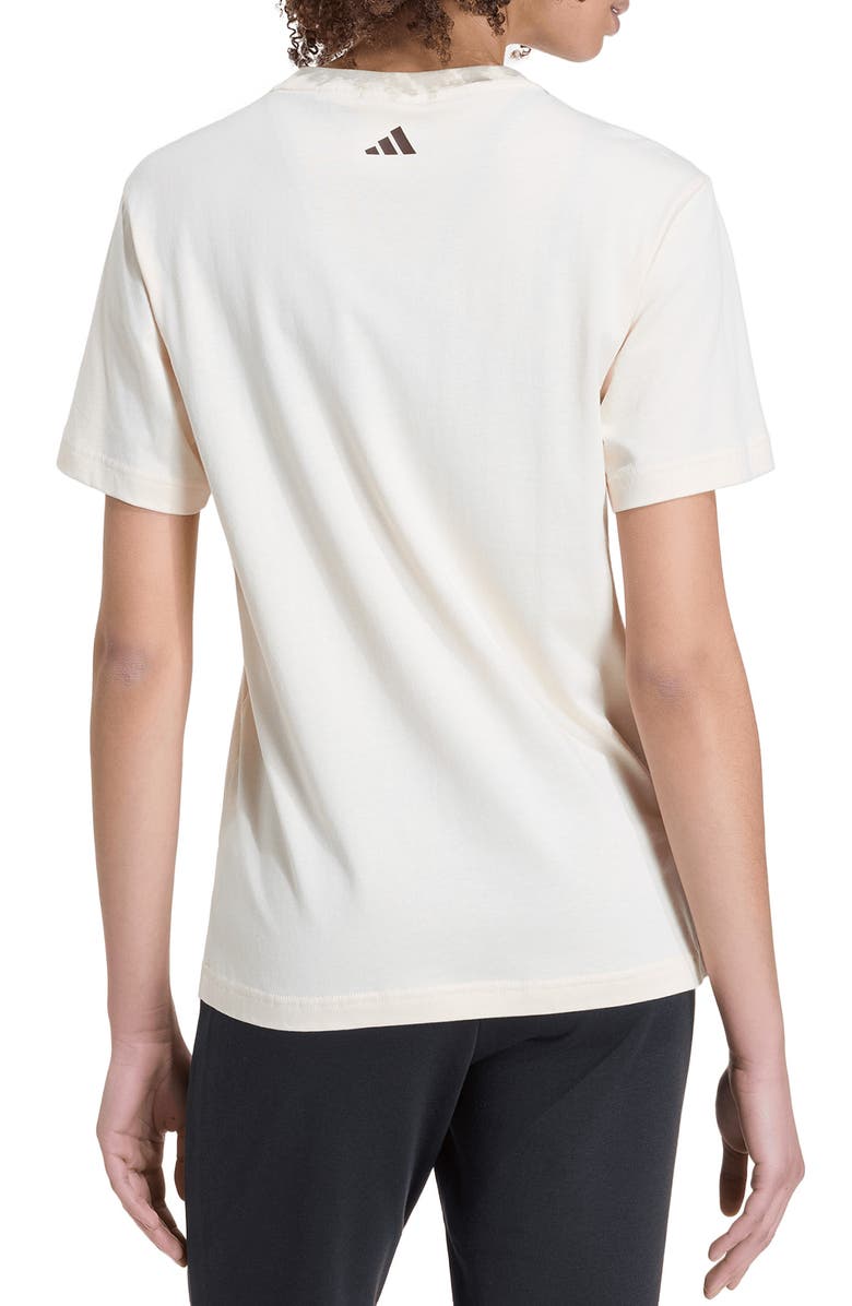 ADIDAS X FARM RIO x FARM Rio Graphic T-Shirt, Alternate, color, Ecru Tint/ Brown/ Multi