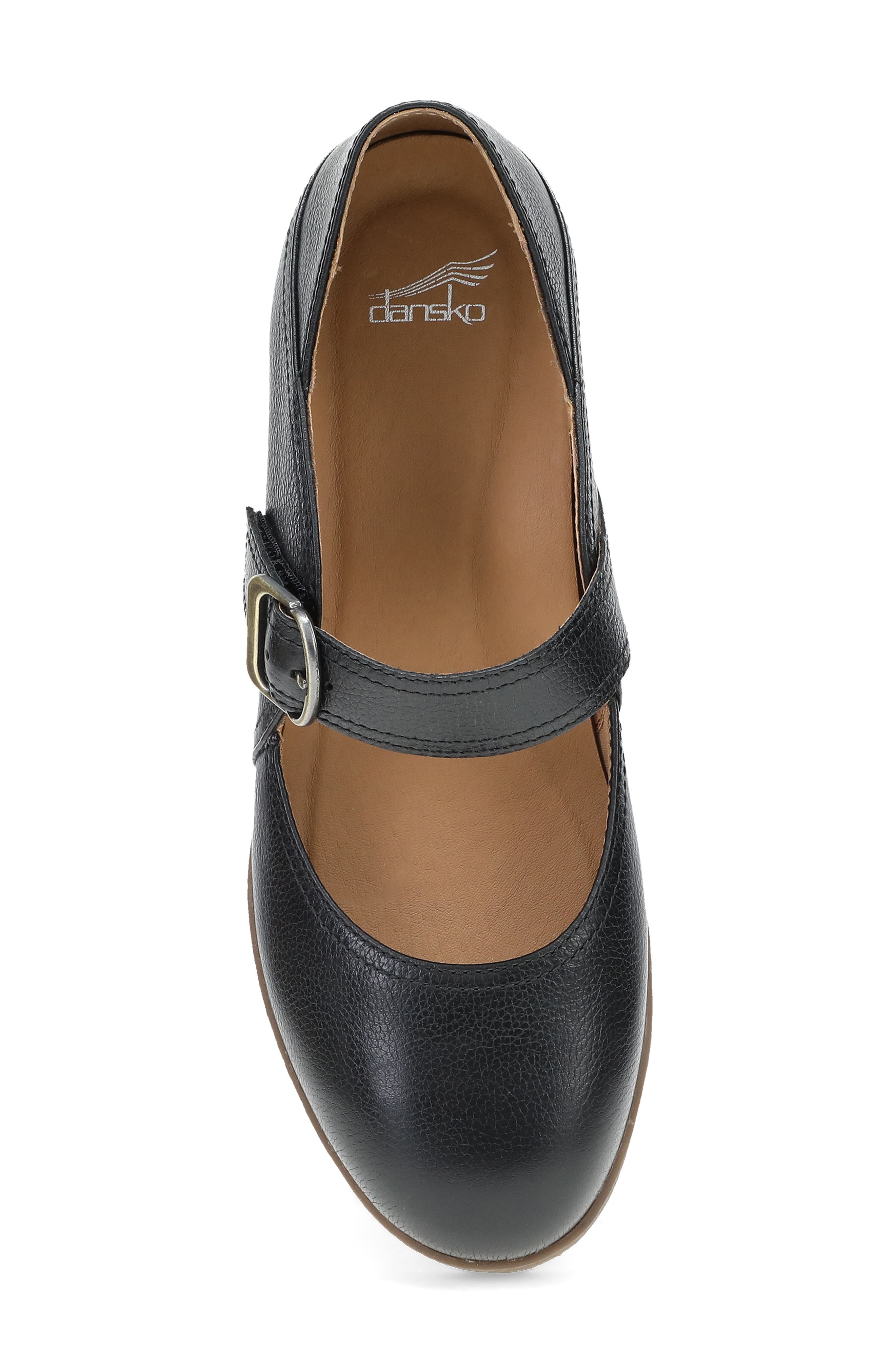 Dansko Sandy Waterproof Mary Jane Platform Wedge Pump, Alternate, color, 