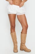 Princess Polly Queens Boulevard Frilled Shorts