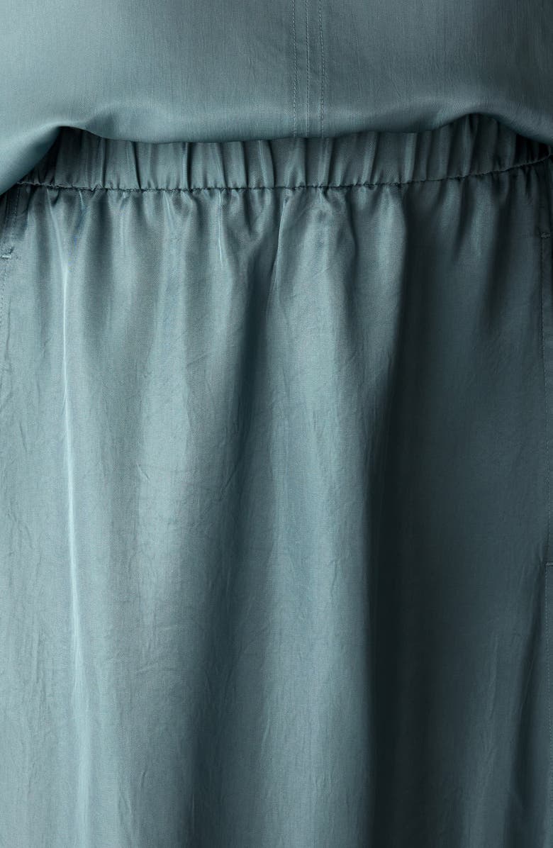 Eileen Fisher Lantern Maxi Skirt, Alternate, color, Nile