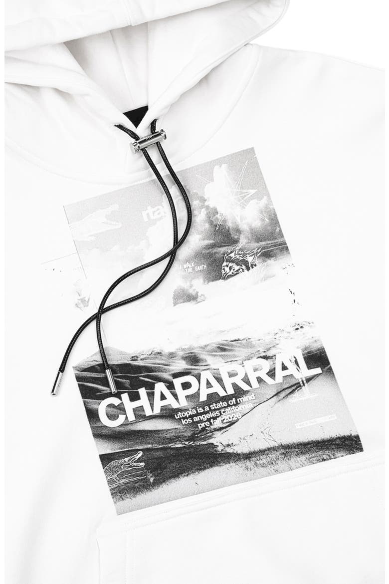 Dion Chaparral Hoodie, Alternate, color, WHITE CHAPARRAL