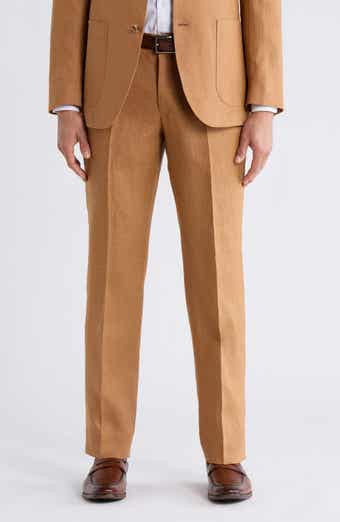 NORDSTROM RACK Trim Fit Linen Suit Separates Dress Pants