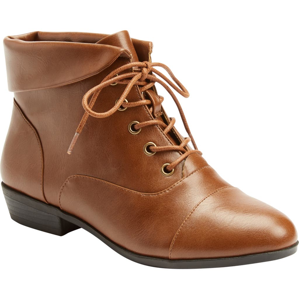 Comfortview The Darcy Bootie In Brown