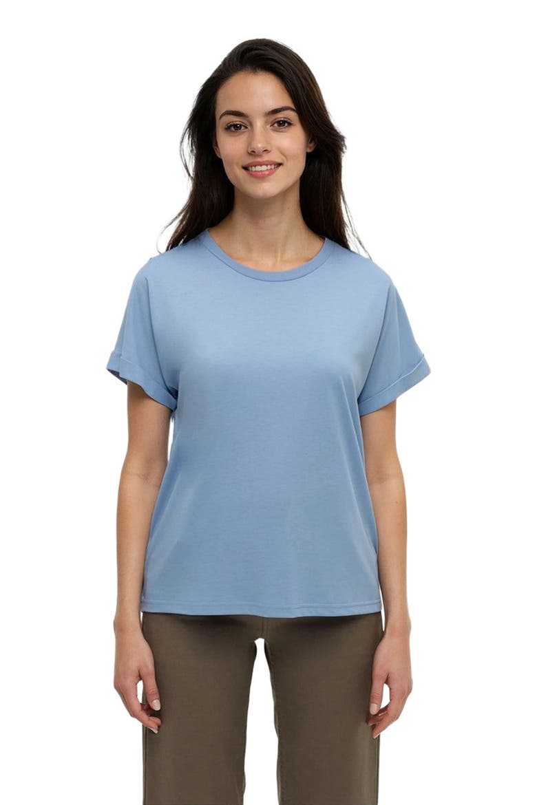 Carey T-Shirt, Alternate, color, Lakeside Blue